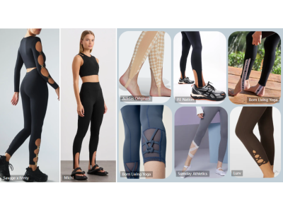 Balanced aesthetics - trend in detail craftsmanship of yoga pants